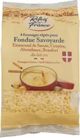 4 fromages râpés pour fondue savoyarde