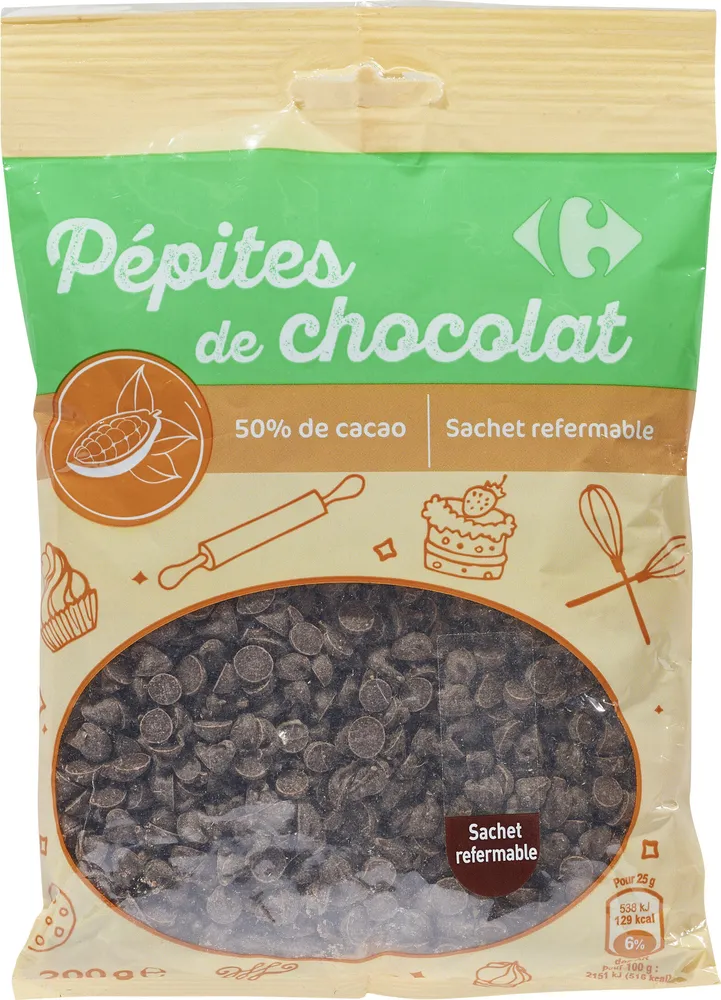 Pépites Chocolat Noir