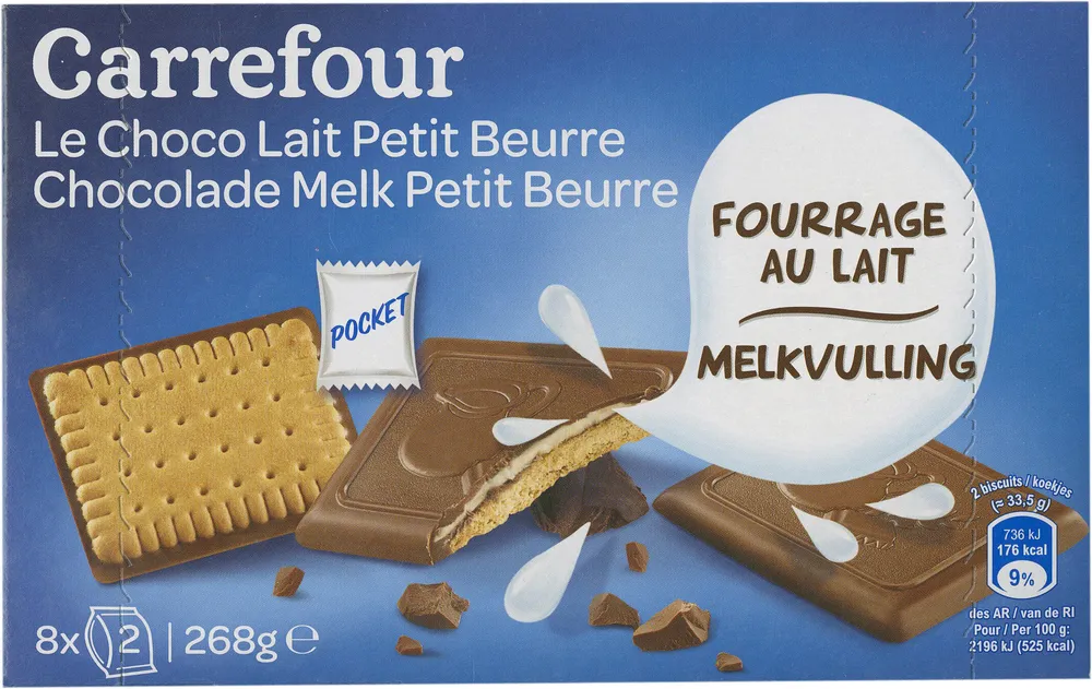 Les Tablettes POCKET COEUR AU LAIT CHOCOLAT AU LAIT
