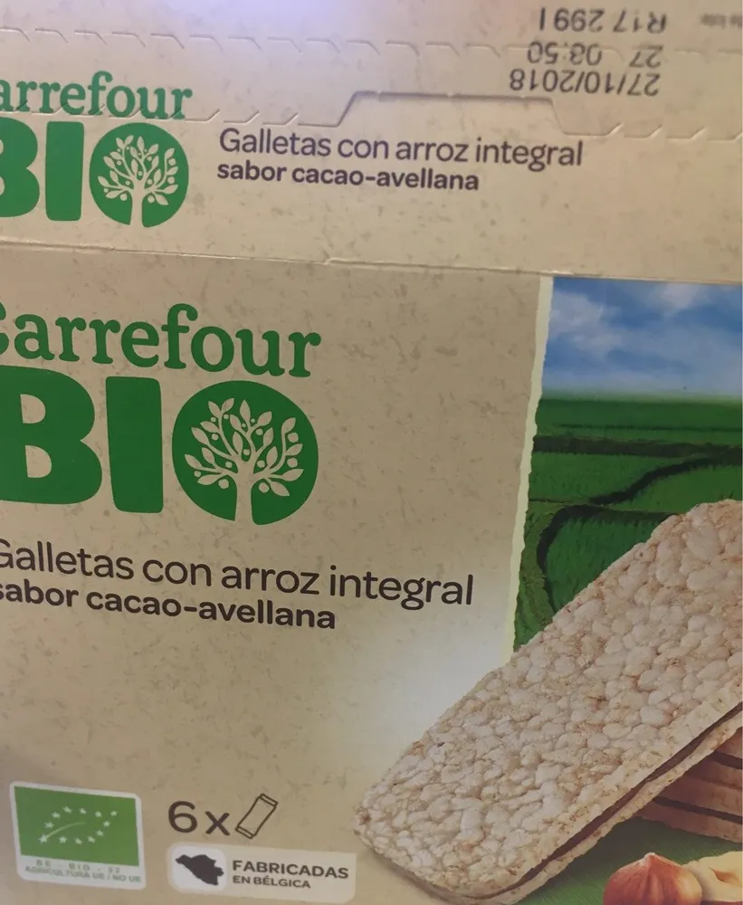 Galettes de riz complet