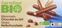 Bâtonnets Chocolat au lait