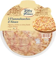 2 Flammekueches d'Alsace