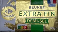 Beurre extra fin