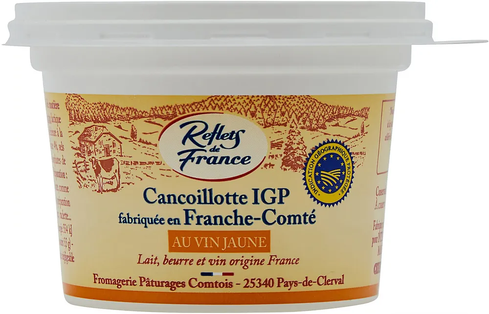 Cancoillotte IGP fabriquée en Franche-Comté