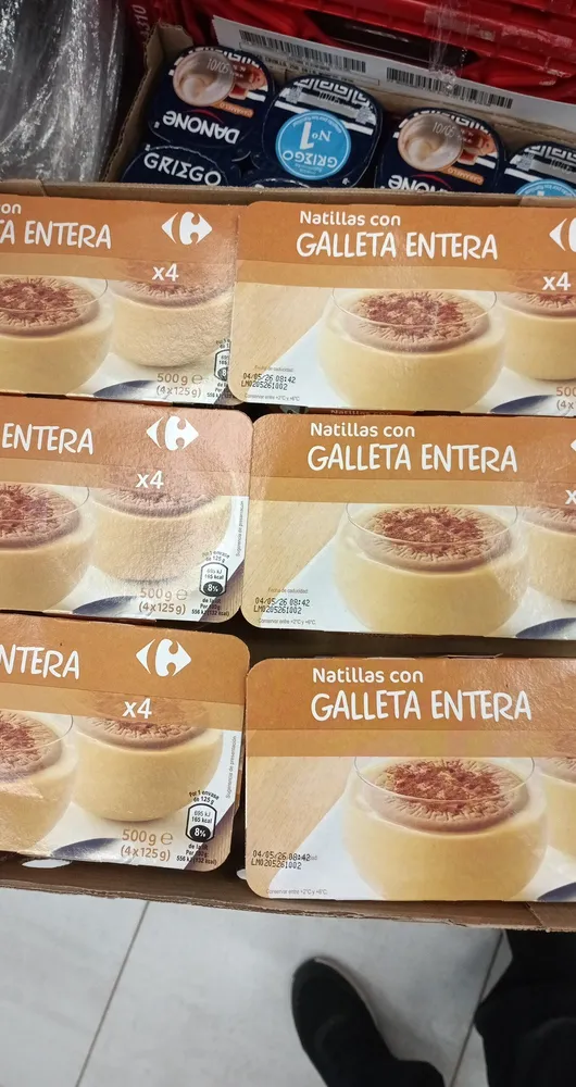 Natilla con GALLETA ENTERA