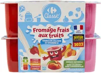 Fromage frais aux fruits