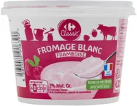 Fromage blanc framboise