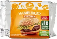 HAMBURGER CHEDDAR Fromage Fondu au Cheddar