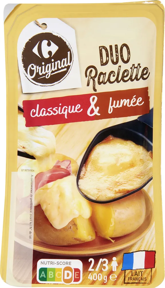 Duo Raclette Classique & Fumée