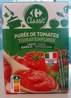Purée de tomates saveur Basilic