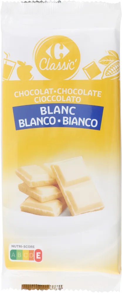 Chocolate blanco fondant