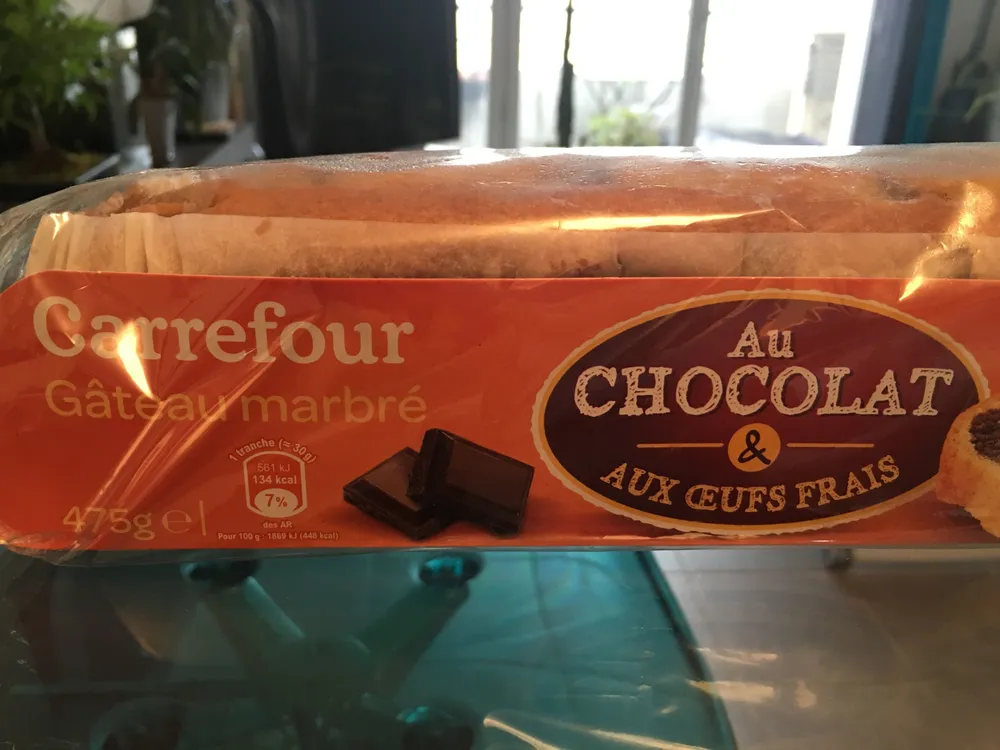 Gâteau marbré