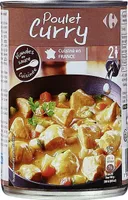 Poulet curry & petits légumes