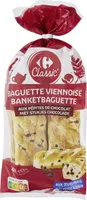 Baguette viennoise aux pépites de chocolat