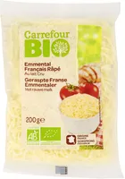 Emmental français râpé au lait cru