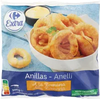 Anillas de calamar a la romana