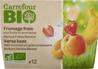 Fromages frais aux fruits