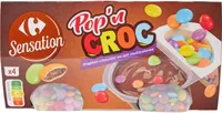Pop'n Croc Dragées chocolat au lait multicolores