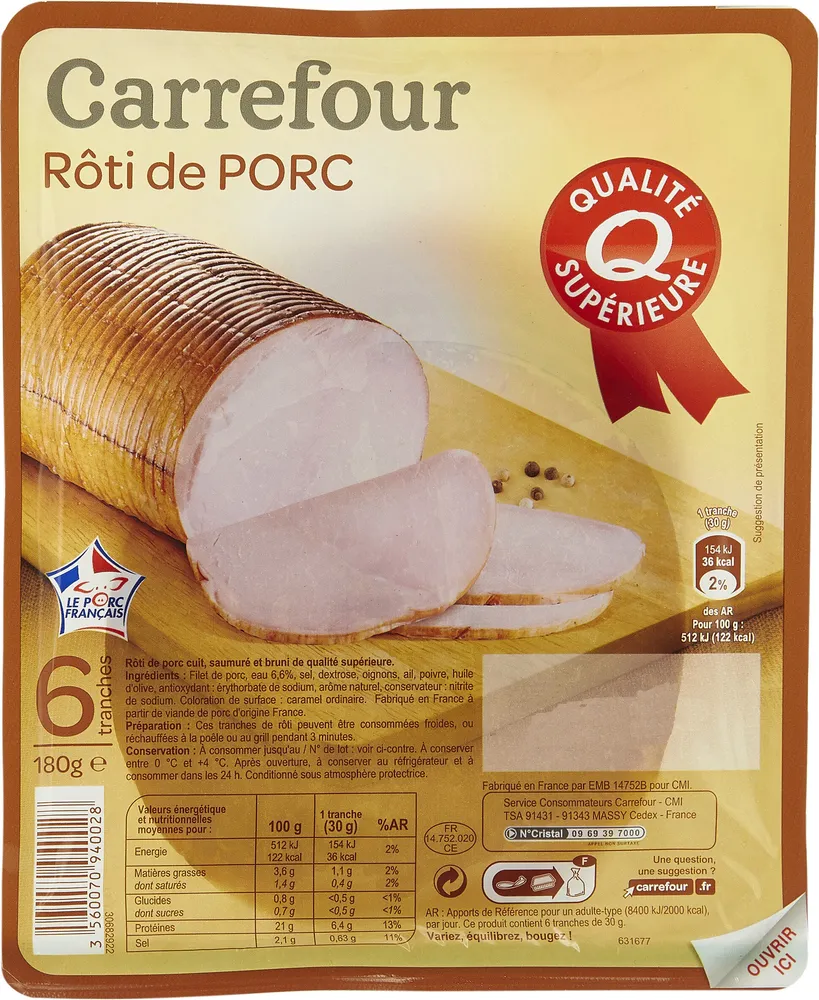 Rôti sup VPF