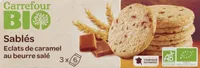 Sablés aux éclats de Caramel au beurre salé