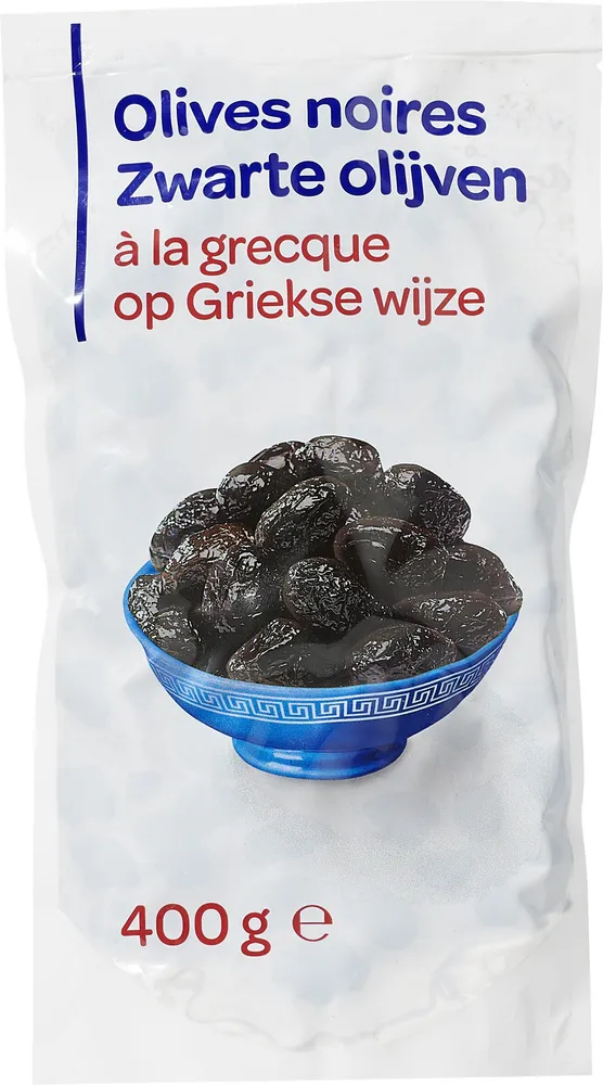 Olives noires à la grecque