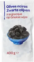 Olives noires à la grecque