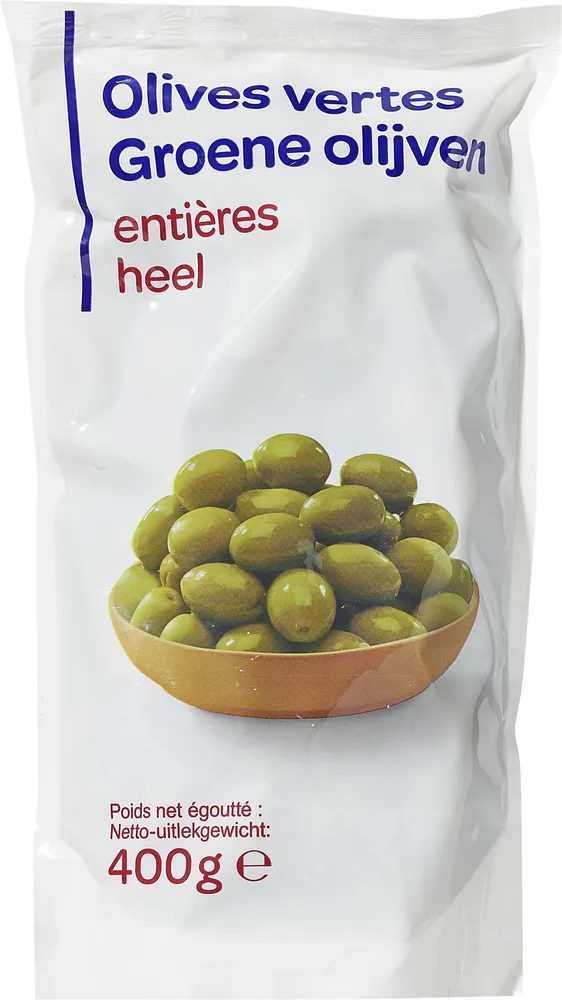 Olives vertes entières