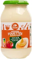 Mayonnaise fouettée aux blancs d'œufs