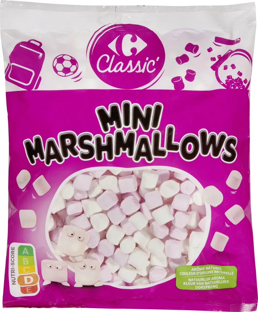 Mini Marshmallows - arôme naturel de vanille