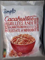 Cacahuètes grillées à sec