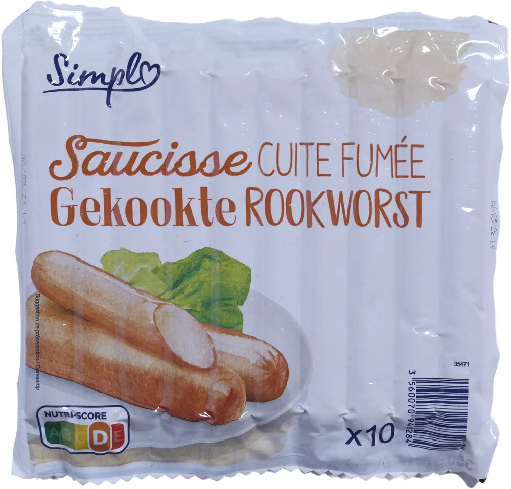 Saucisse CUITE FUMEE