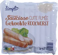 Saucisse CUITE FUMEE