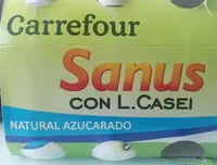 sanus con L.casei azucarado