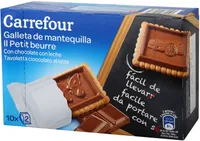 Galleta de mantequilla chocolate con leche