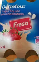 Yaourt à boire Saveur Fraise