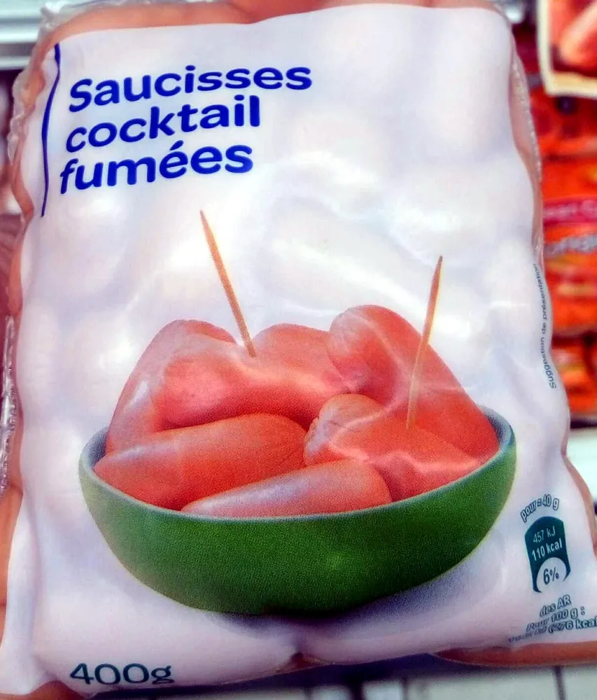 Saucisses cocktail fumées