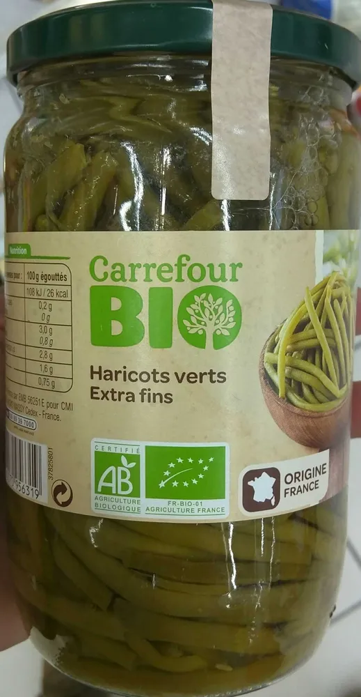 Haricots verts Extra Fins