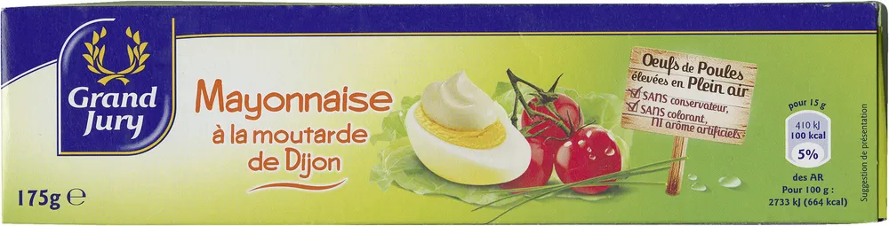 Mayonnaise à la moutarde de Dijon