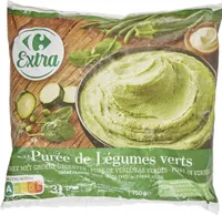 Purée de Légumes verts Crème fraîche