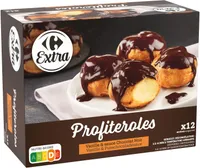 Profiteroles crème glacée vanille