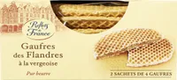 Gaufres des Flandres Fourrées à la vergeoise