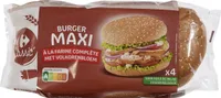 Burger maxi à la farine complète