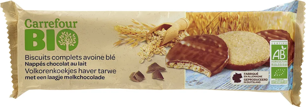 Biscuits complets avoine