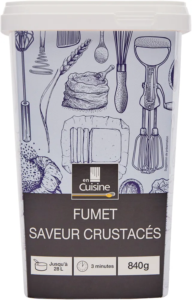 Fumet saveur crustacés