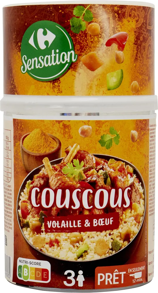 Couscous Volaille & Bœuf