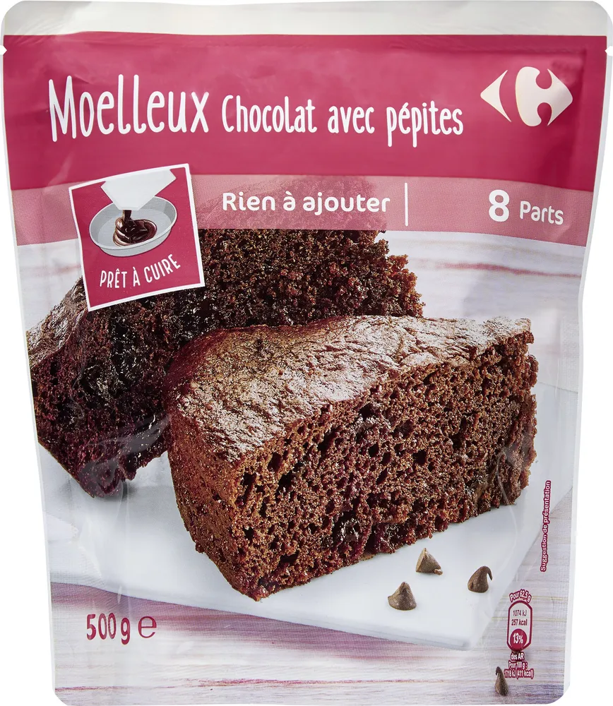 Moelleux au Chocolat avec pépites