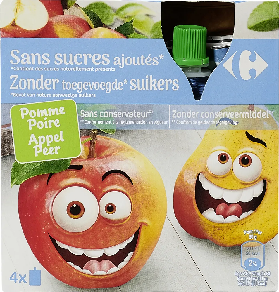 FRUIT &Cie POMME POIRE