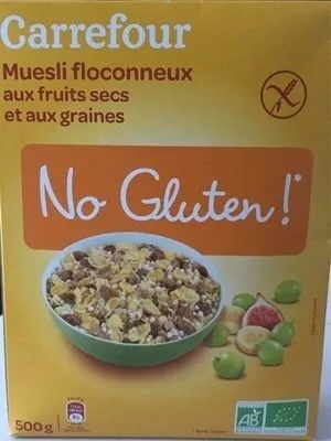 Céréales bio fruits secs et graines No Gluten