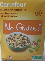 Céréales bio fruits secs et graines No Gluten