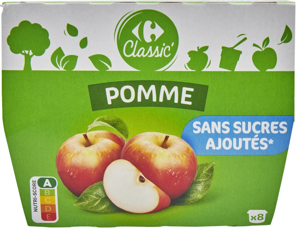 Pomme Sans sucres ajoutés*